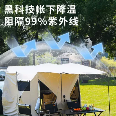 Avtomobil dam çadırları – Car-Mounted Tent, No Need to Set