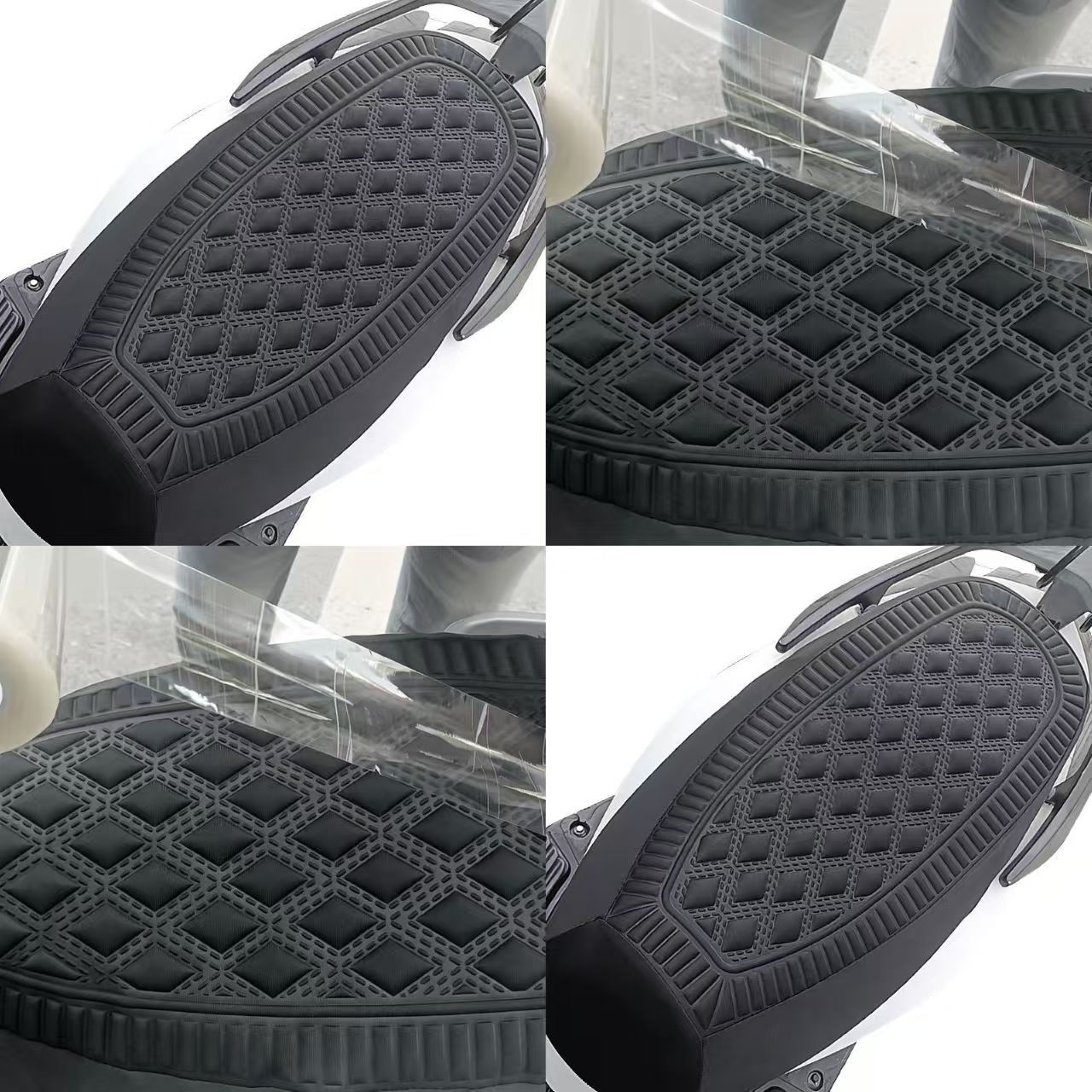 Thickened sponge seat cover for electric scooters, motorcycle seat cushion cover for Aima, Yadi, and Tailin electric bikes