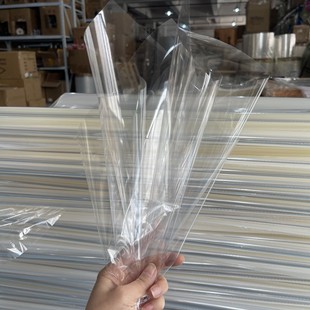 100 full transparent cellophane bouquet waterproof paper plastic opp wrapping paper bouquet flower shop material