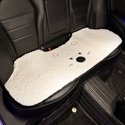 Seat cushion, seat cover Cushion Winter Stuffed Thickened Car - plush-west-highland-puppy-cushion-back-row