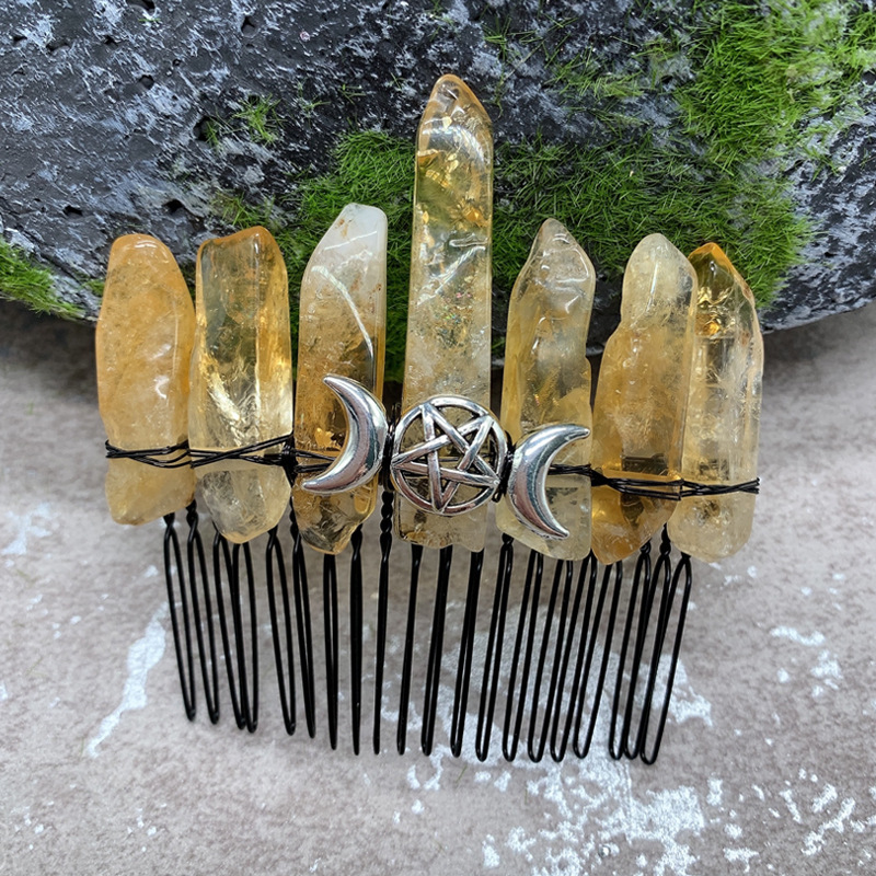 Fashion Crown Crystal Handmade Insert Comb 1 Piece display picture 21