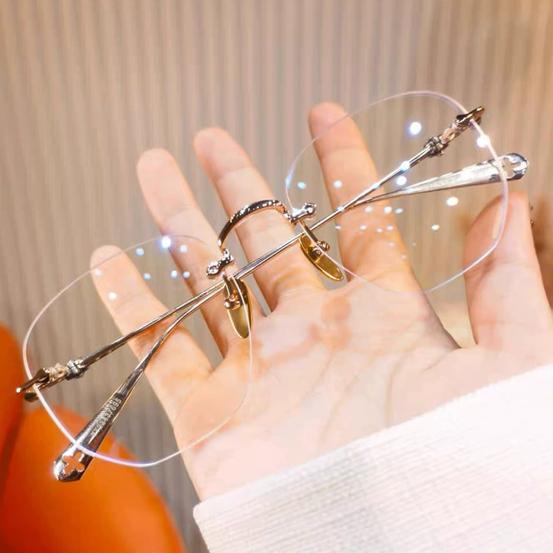 Retro glasses for elderly, reading, for middle age, high-quality style