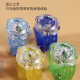 Egg Luminous Watch Cute Cartoon Dinosaur Children's Electronic Watch for Boys and Girls Flash Transparent Quartz Watch for Hair