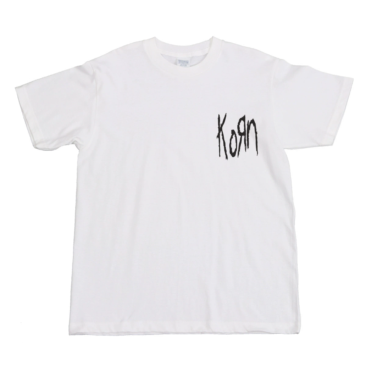 KORN rock band Metallica Queen nirvana Guns N' Roses ACDC black and white loose short-sleeved T-shirt
