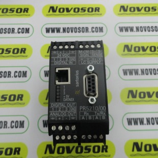 Sartorius Transmitter Pr5210/00 Please Consult before Ordering Futures First