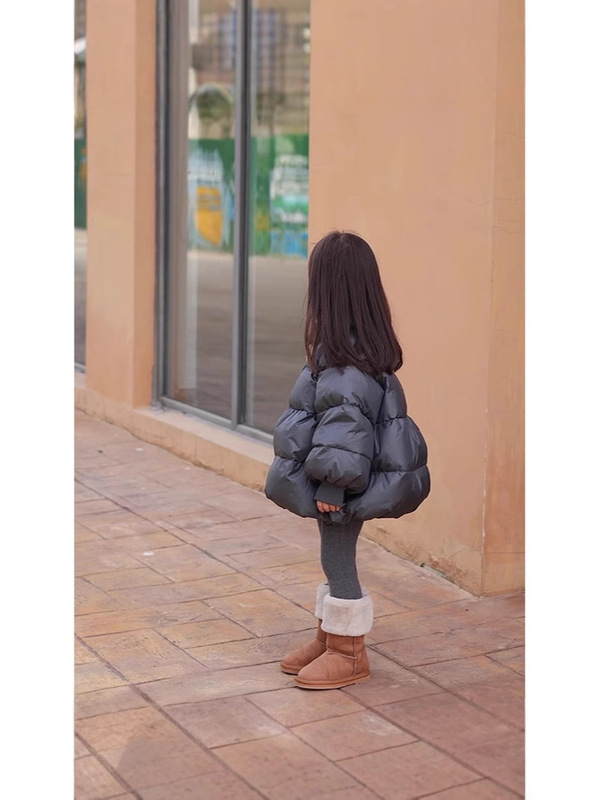 女の子のダウンジャケットミッドレングスホワイトダックダウン冬服 2025 新しい子供服ジャケット冬厚く暖かい子供|undefined