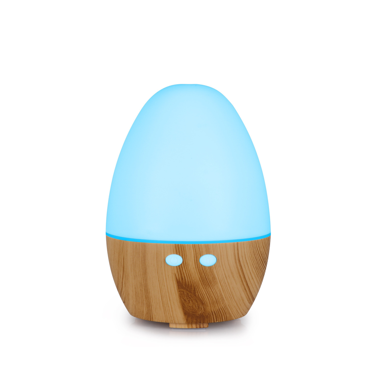 Madera redonda máquina de fragancia 5v huevo humidificador de fragancia colorido USB doméstico mini máquina de fragancia de aceite esencial