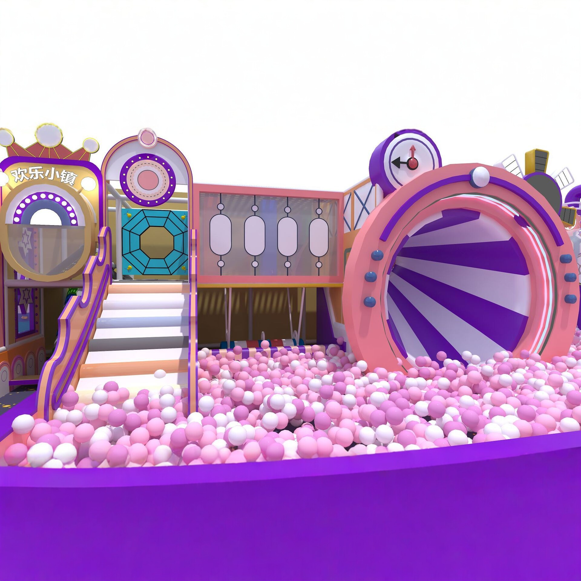 儿童乐园 淘气堡乐园 新型电动设备 电动旋转滚筒水滚筒 儿童乐园