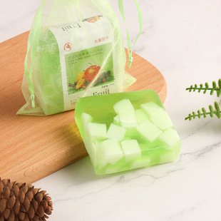 In stock Thailand same style fruit essential oil soap 110g moisturizing cleansing bath hand gift handmade soap wholesale