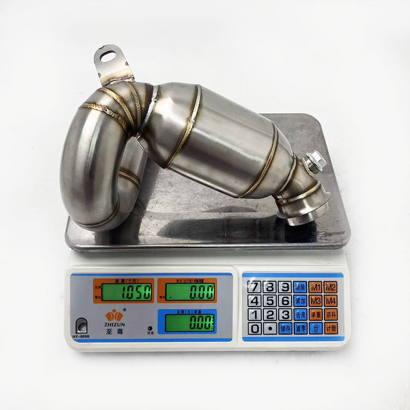 Suitable for Ktm Duke790 890 Adv, Cfmoto 800Nk Mt Mtx to Replace the Original Drum Mid-Section Exhaust