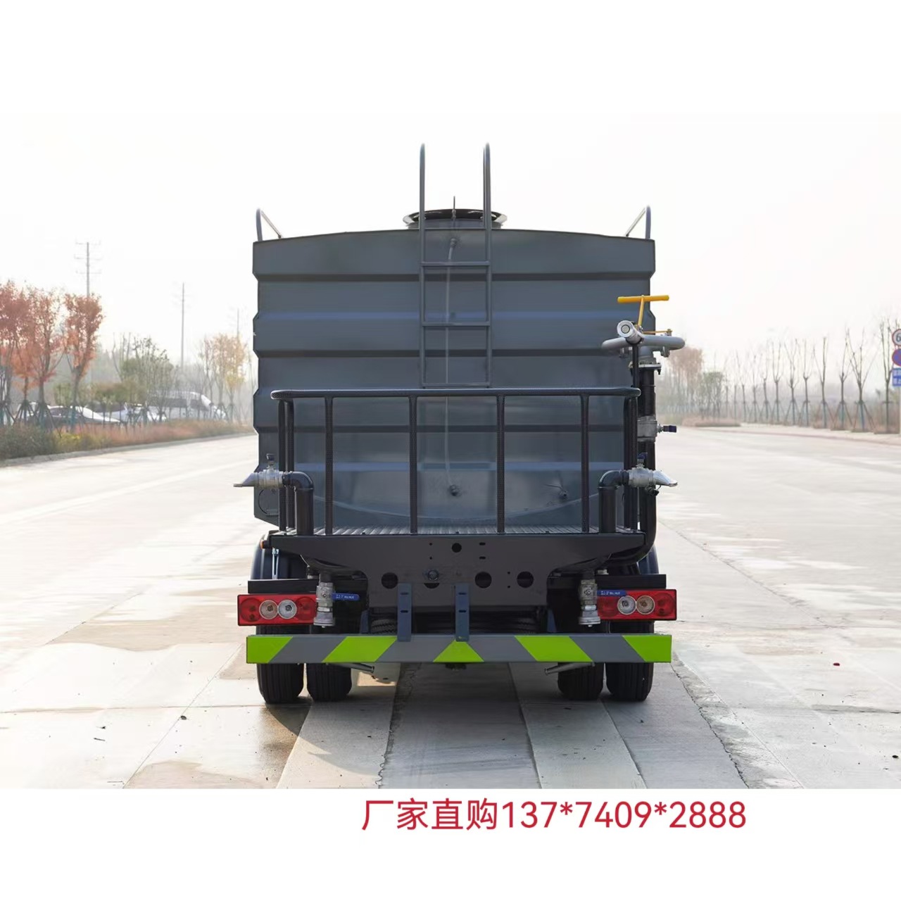 Used blue license plate sprinkler truck, Foton blue license plate sprinkler truck, 7-cubic-meter blue license plate sprinkler truck manufacturer wholesale price