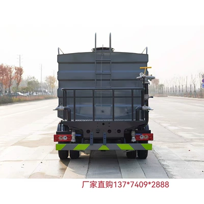 Used blue license plate sprinkler truck, Suvarma maşınları
