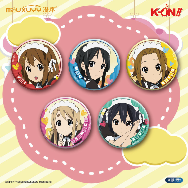 45% off年正規品 軽音少女メイドシリーズ バジブラインドボックス バッジグッズ 谷子秋山澪 平沢田井|undefined