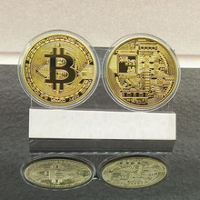 COPY比特币金属工艺品跨境供商亚马逊爆款外国小硬币纪念品把玩币
