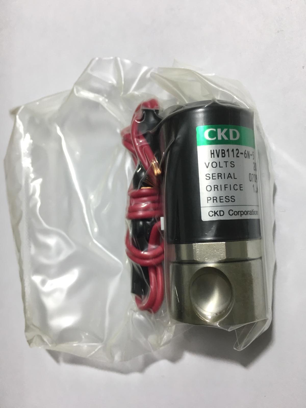 HVB112-6N-5现货CKD不锈钢高真空电磁阀AC220DC24全新原装秒发货