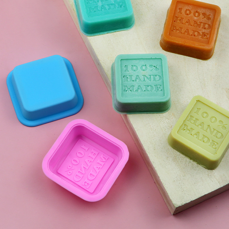Silicone soap mold