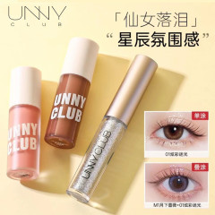 UNNY 液体アイシャドウ グリッター パウダー パールティアドロップメイク キラキラ ドリームアイ＆チーク両用 初心者にも優しい