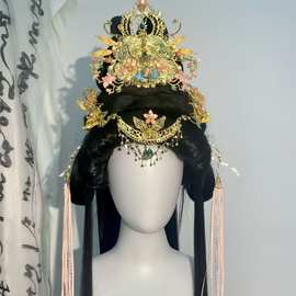 古装汉服头饰异域风妆造旅拍写真馆造型饰品全套神女敦煌飞天头饰