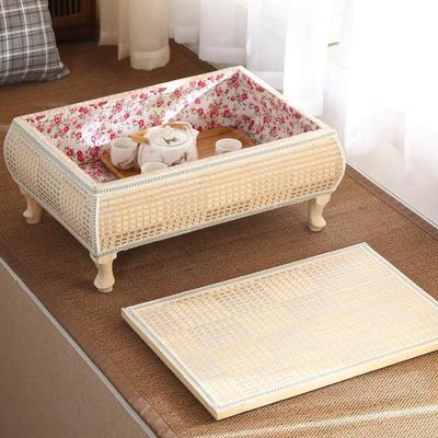 地桌简约飘窗桌榻榻米小茶几日式窗台民宿家用可储物飘窗小桌子|ru