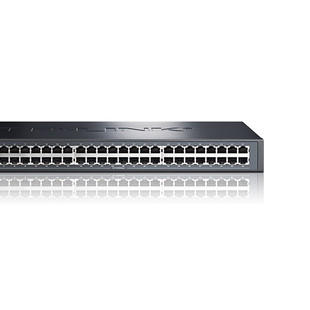 Pulian (TP-LINK)48-port 100-megabyte switch steel shell office commercial enterprise network