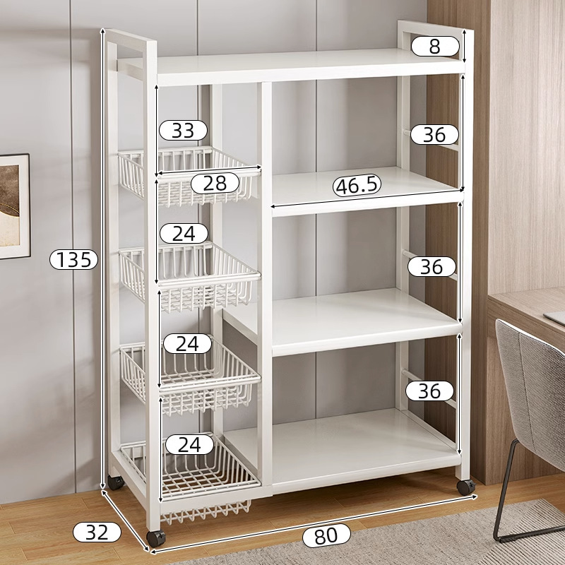 Cesta de verduras de cocina, estante de piso a techo, estante de almacenamiento de frutas y verduras de varias capas, canasta de almacenamiento de verduras multifuncional