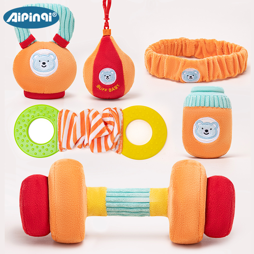 Aipinqi juego de juguetes de ejercicios de fitness para bebés
