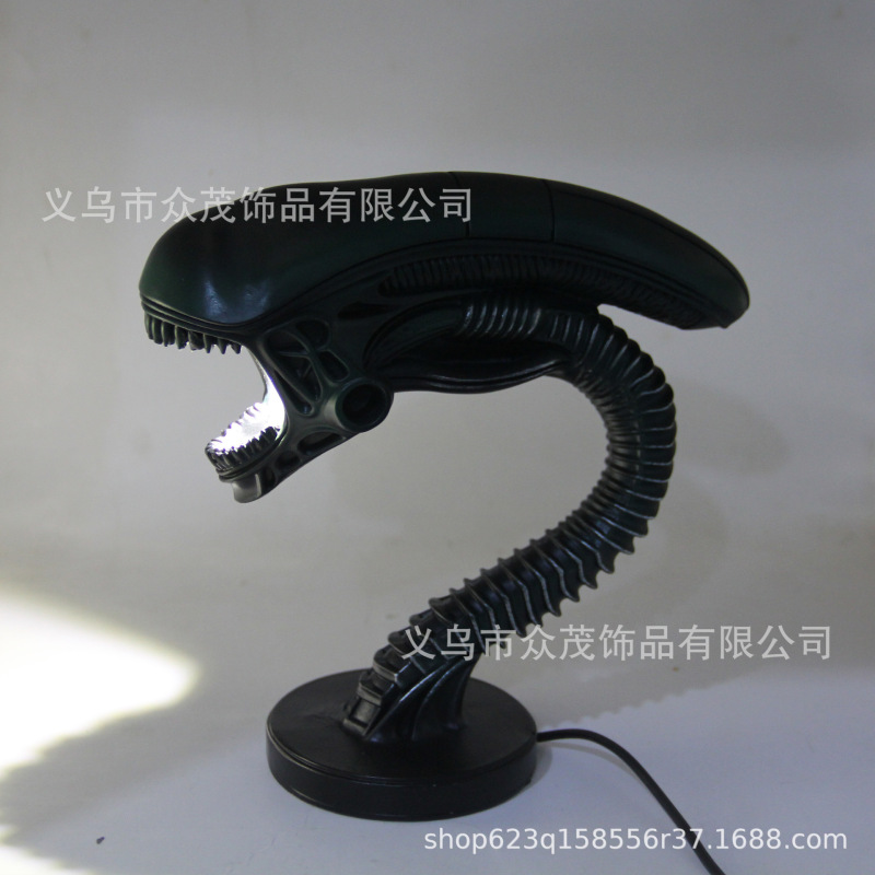 国境を越えた新製品 ALIEN LAMPS エイリアン ランプ スタンド 寝室 ホームデコレーション ランプ 樹脂装飾品|undefined