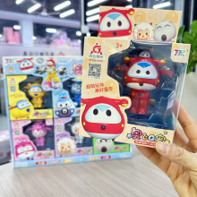 6只装Q宠奥飞变形合体机器人男孩儿童玩具辅导班礼品机构招生摆摊