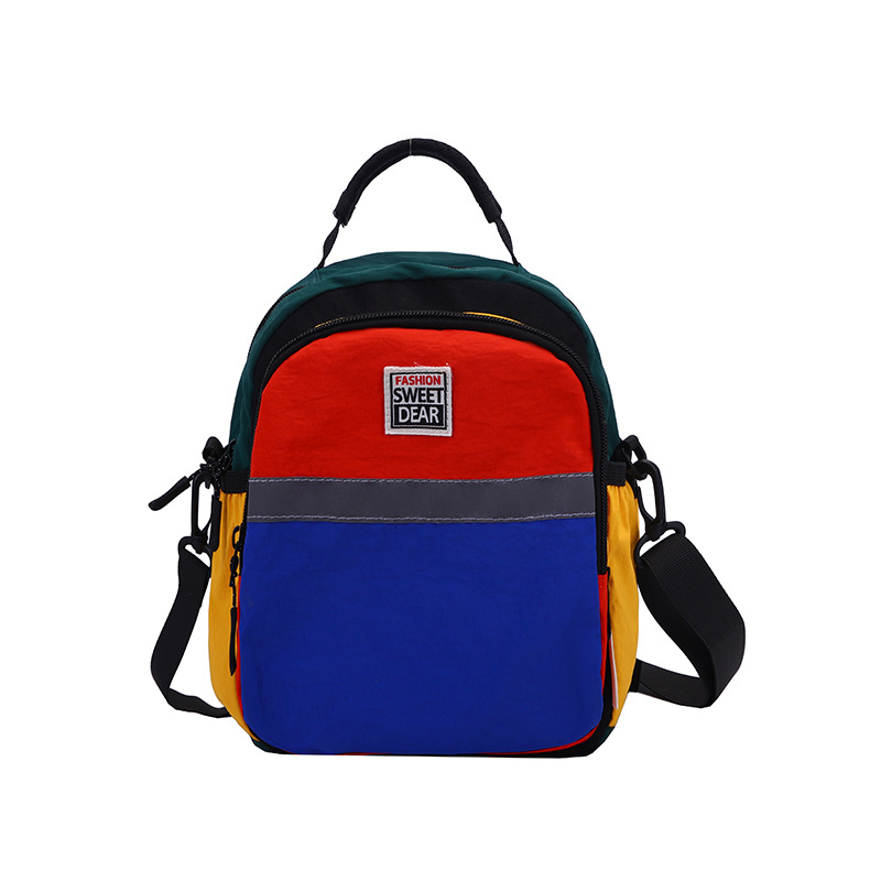 Mochila para bebés de clase pequeña y media de jardín de infantes Mochila coreana para niños y niñas en contraste con el estilo occidental 2025 Mochila nueva para niños