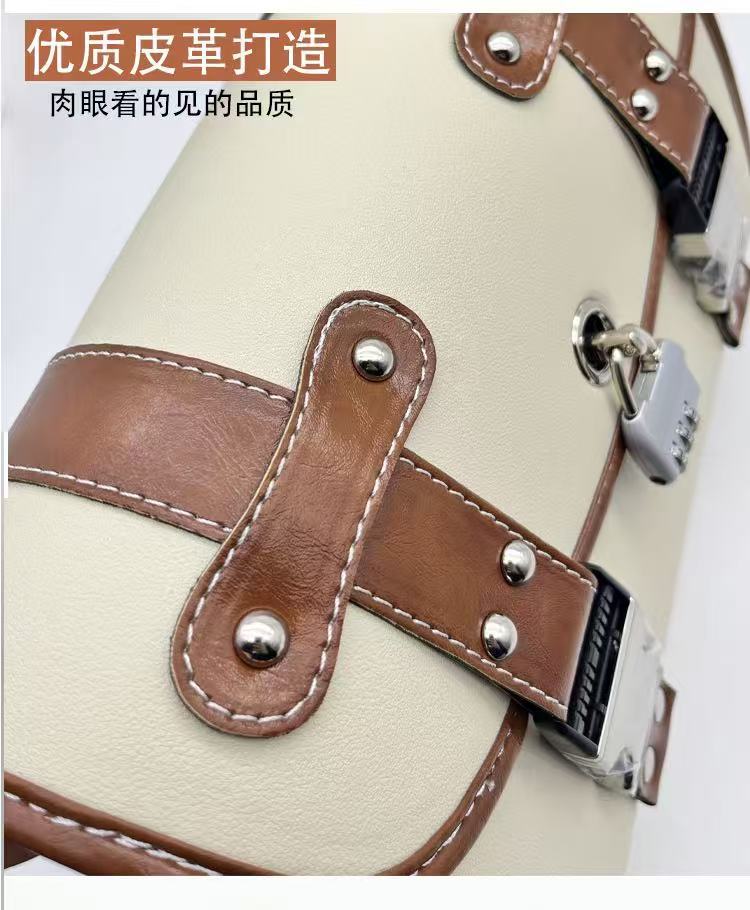 Motorcycle Electric Vehicle Modified Retro Universal Front Bag Side Bag Rear Bag Tool Bag Waterproof Decorative Bag