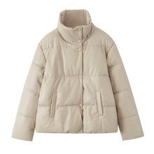 �羳��óŮװ2025����ŷ�������쳤���PU�޷��п�����ŮL36248F