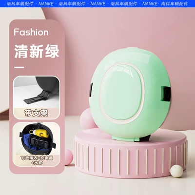 and Laima Electric Scooters, Electric car tail box - big-q-tail-box-sponge-backrest-fresh-green-adapted-to-new-national-standard-models-installed-as-a-replacement-backrest