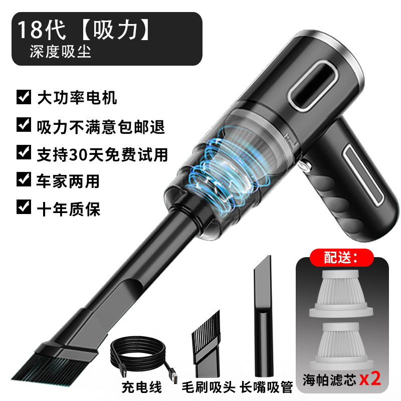 Aspiradora de Coche Inalámbrica – de Alta Potencia y Portátil