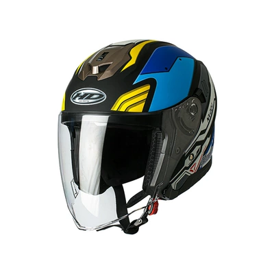 Helmet, Safety Helmet, Warm Motorcycle – Motosiklet kaskı (dəbilqə) - mecha-blue-one-size