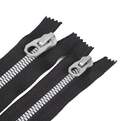 5号玉米牙树脂拉链闭尾20cm银色拉锁 服装箱包旅行箱拉链条批发|ms