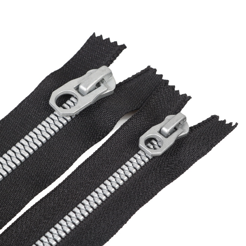 5号玉米牙树脂拉链闭尾20cm银色拉锁 服装箱包旅行箱拉链条批发|ms