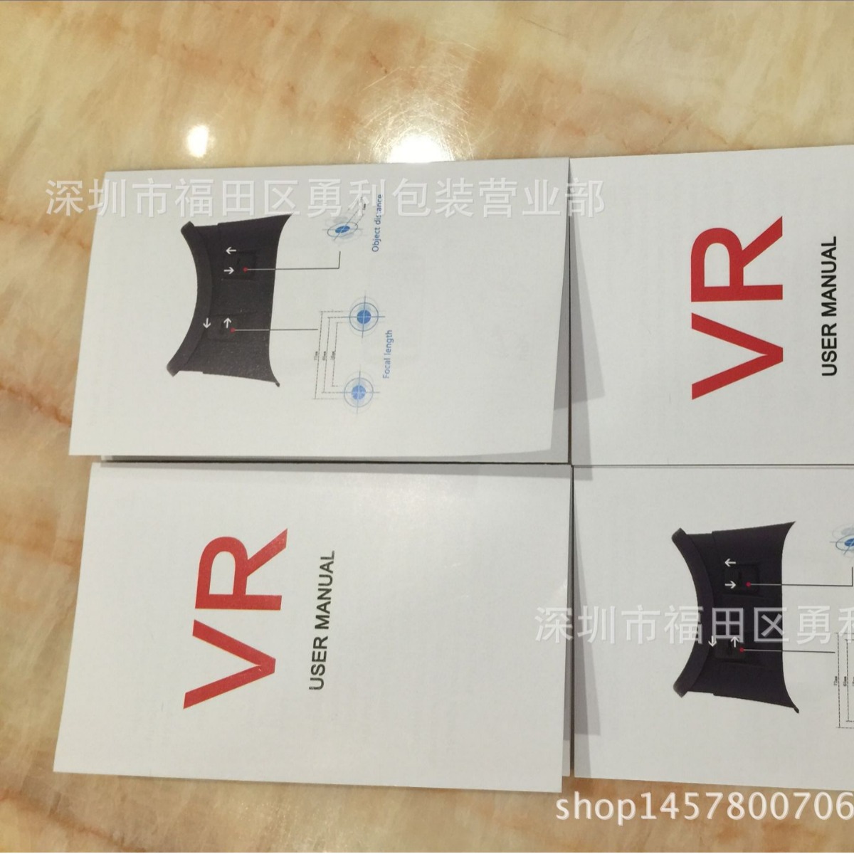 VR眼镜通用英文说明书 手机3D影院 手机3d眼镜暴风魔镜说明书