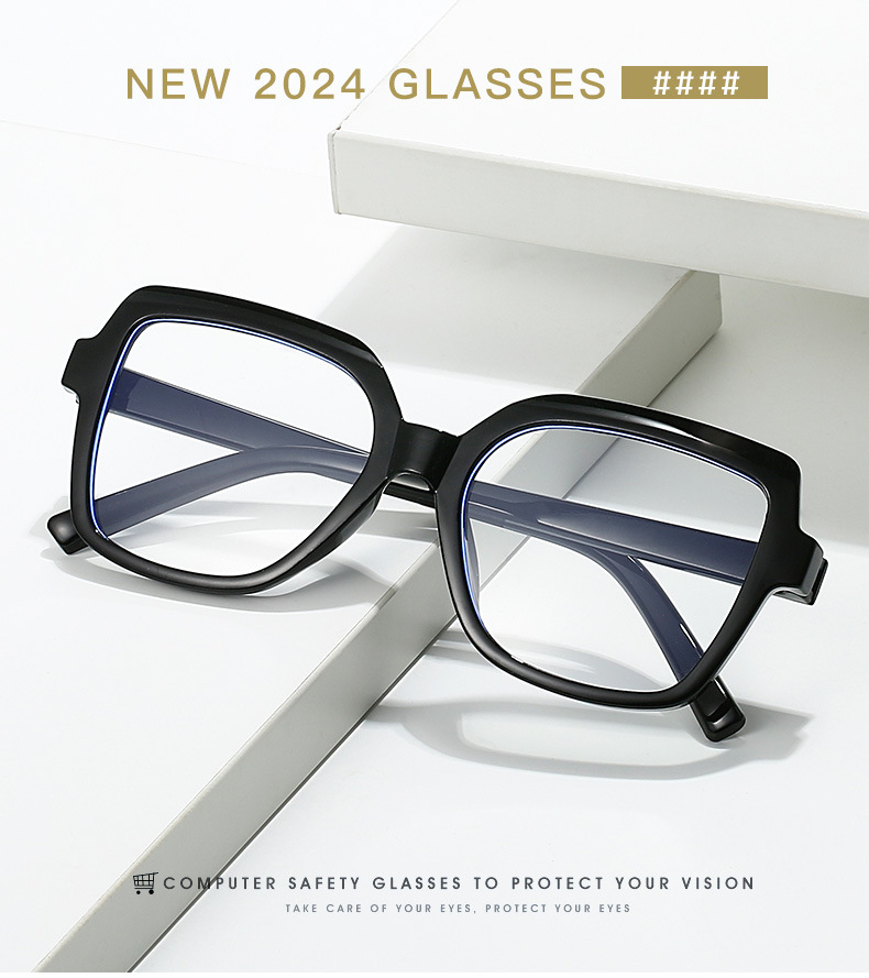 46g Weight Full Frame Glasses Structure Glasses Classification Ac Lens Material Square Glasses Style Daily Occasion Color Block, Leopard Pattern All Seasons Season Unisex Gender Simple Style Style Simple Style Color Block Leopard Ac Square Full Frame Optical Glasses 7