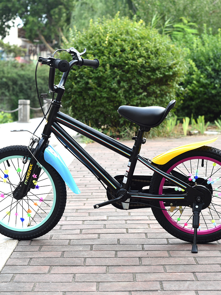 Bicicleta para niños, cuentas de colores, coche de equilibrio, radios de alambre, cuentas de colores luminosas, círculo de mariposas de amor, accesorios de decoración de bicicletas
