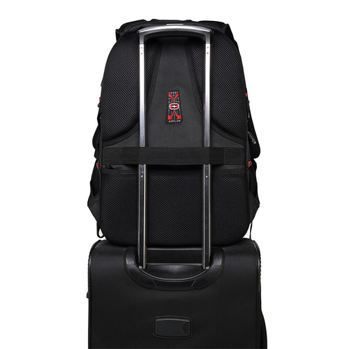 Cross-border payment USB charging multi-functional dual-shoulder bag waterproof and wear-resistant dual-shoulder backpack large capacity nylon business bag