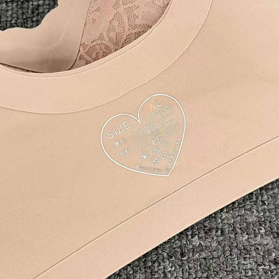 Nuevo algodón de látex sin marcas de alta calidad, chaleco de mujer sin anillo de acero, bra de yoga, ropa interior deportiva, mujer al por mayor