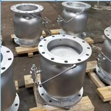 法兰式隔断阀LSH743X-16P不锈钢 低阻力倒流防止器