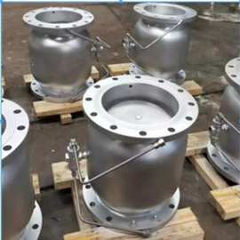 LHS743X-10P  不锈钢304低阻力法兰倒流防止器图片