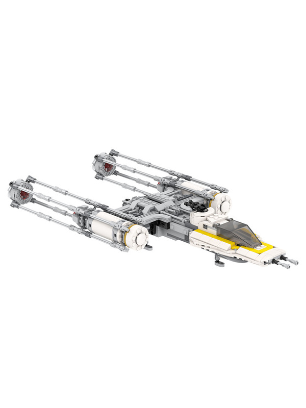 中国の積み木 MOC スターウォーズ 2 共和国反重力戦車マンダロリアンキングライトセーバーパズルモデルおもちゃ|undefined