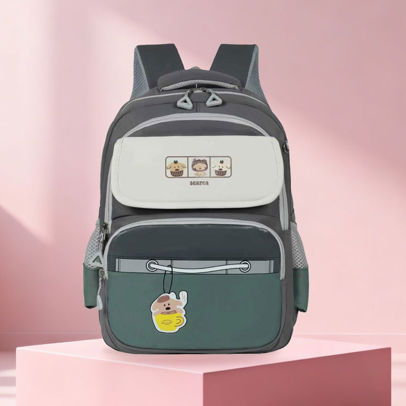 2025 nueva mochila escolar infantil de escuela primaria hermosa mochila a prueba de derrames de agua para reducir la carga de la espalda de dibujos animados mochila de gran capacidad