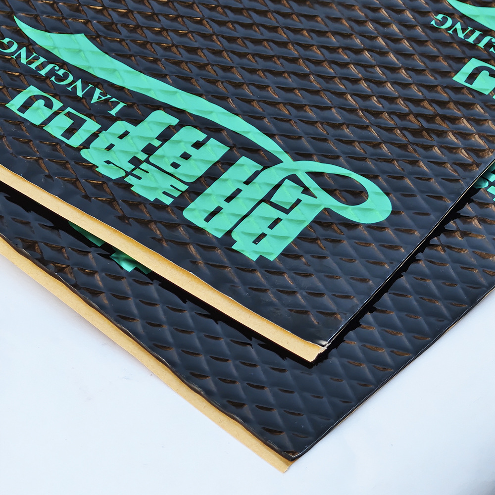 Car Soundproofing Cotton, Anti-Vibration Board, Butyl Rubber Damping Sheet, Car Door Shock-Absorbing Pad, Soundproof Pad, Anti-Vibration Board, Soundproofing Material