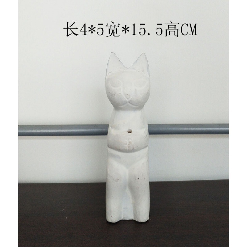 木质动物白胚杂货拍照礼品商用木质毛坯摆件diy彩绘原始材料素材|undefined
