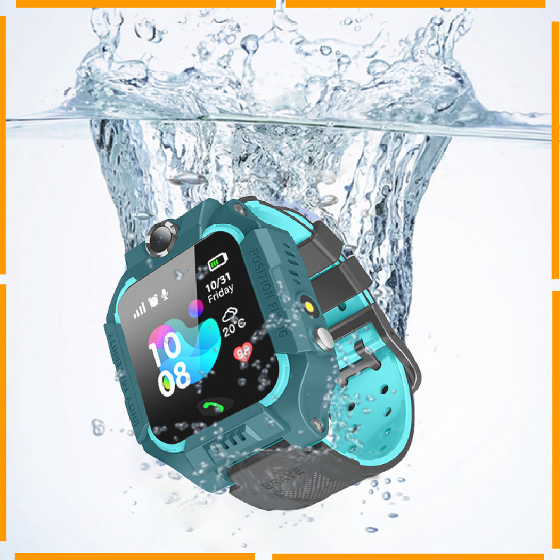 Q19 Children's Smart Phone Watch Micro Chat Waterproof Positioning Photo Gps Flashlight Sixth Generation Z6 Foreign Trade Hot Selling