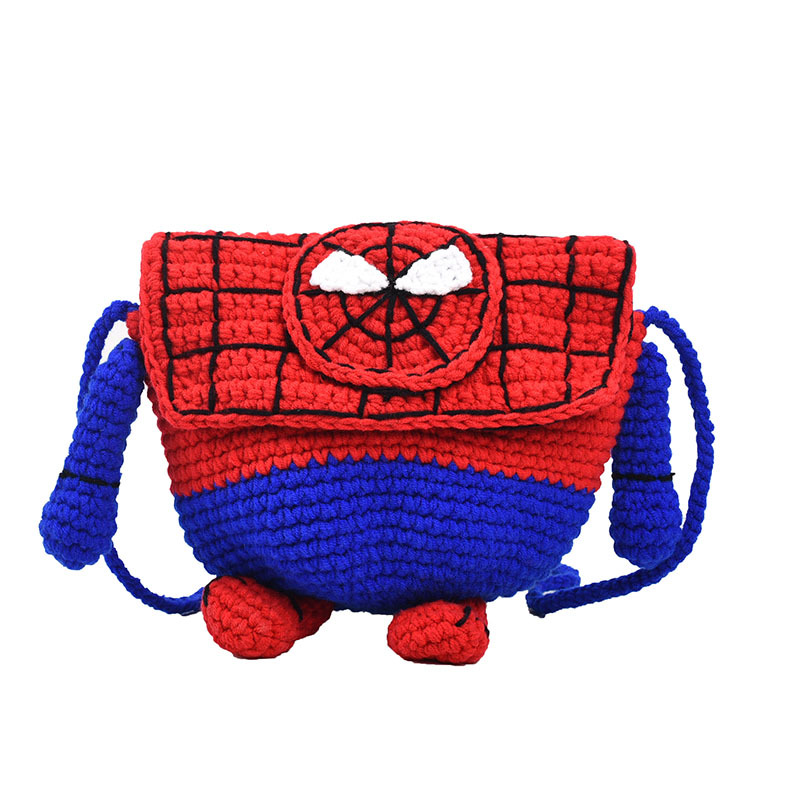 Bolsa de hombro para niños coreanos Chao Cool, productos terminados de gancho de lana, bolsas de mochila para niños, nuevas bolsas de comercio exterior transfronterizas para niños