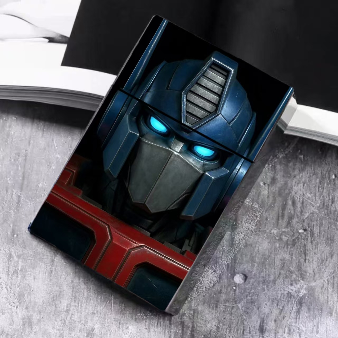 Transformers creativo Decepticon Megatron 20 cajas de cigarrillos gruesas suministro transfronterizo de comercio exterior image 15